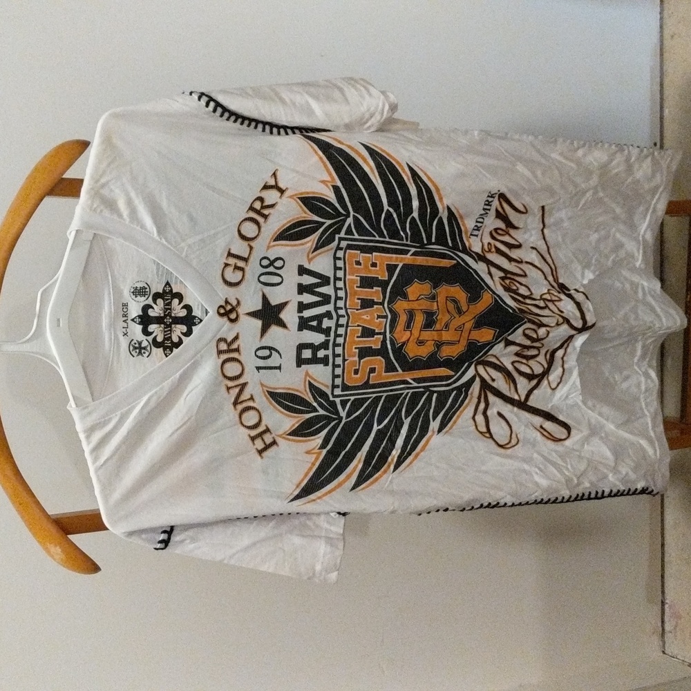 RAW STATE MEN COTTON T-SHIRT SIZE XL NWOT